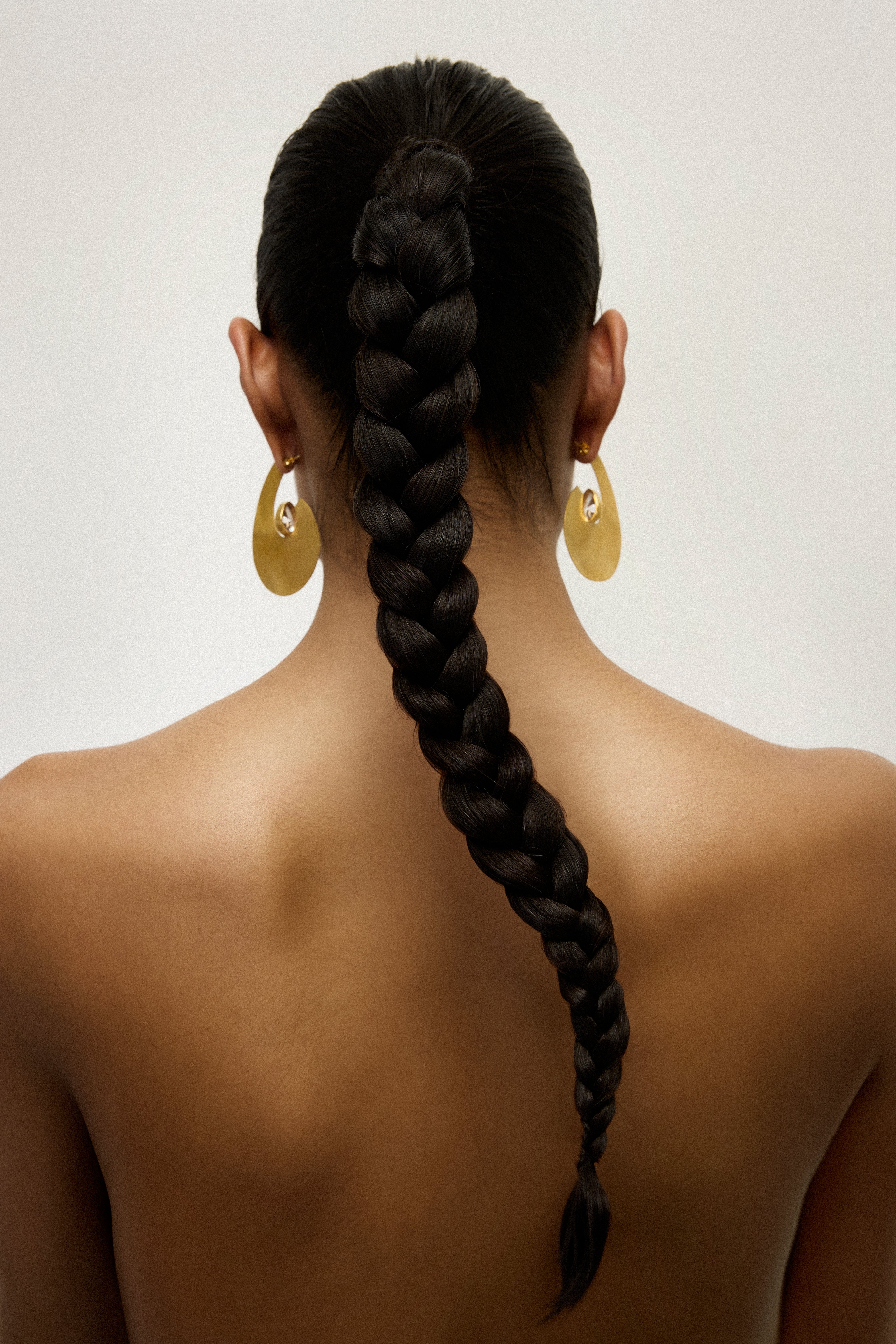 Selini Hoops | White