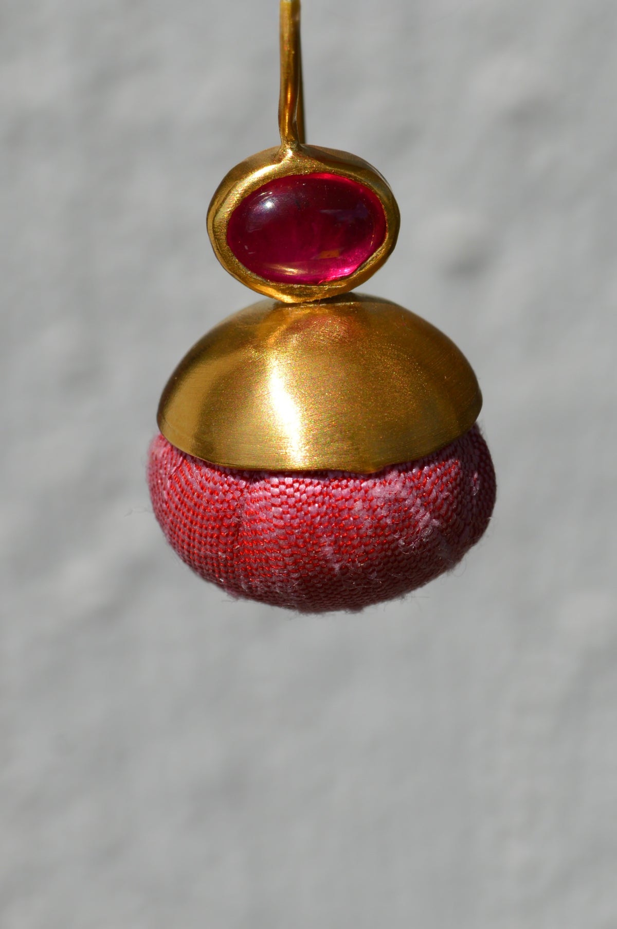 Candy Ball Earrings | Dusty Pink