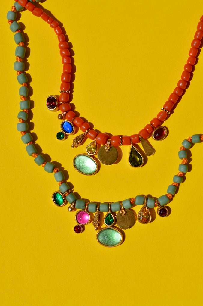 Palette Necklace | Pistachio