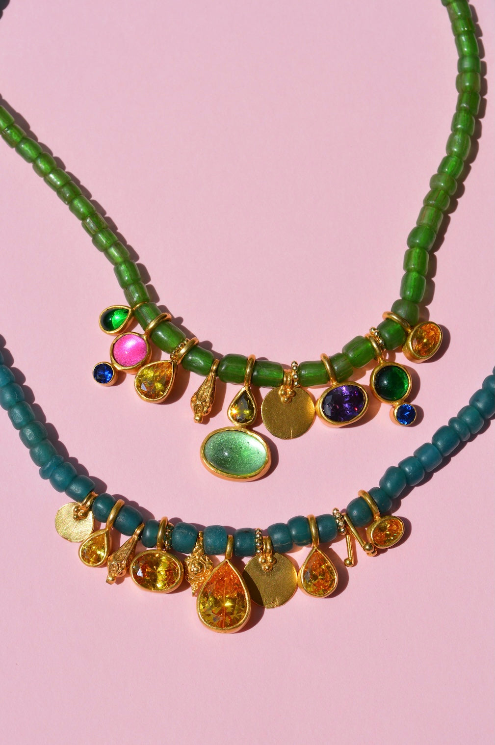 Palette Necklace | Green