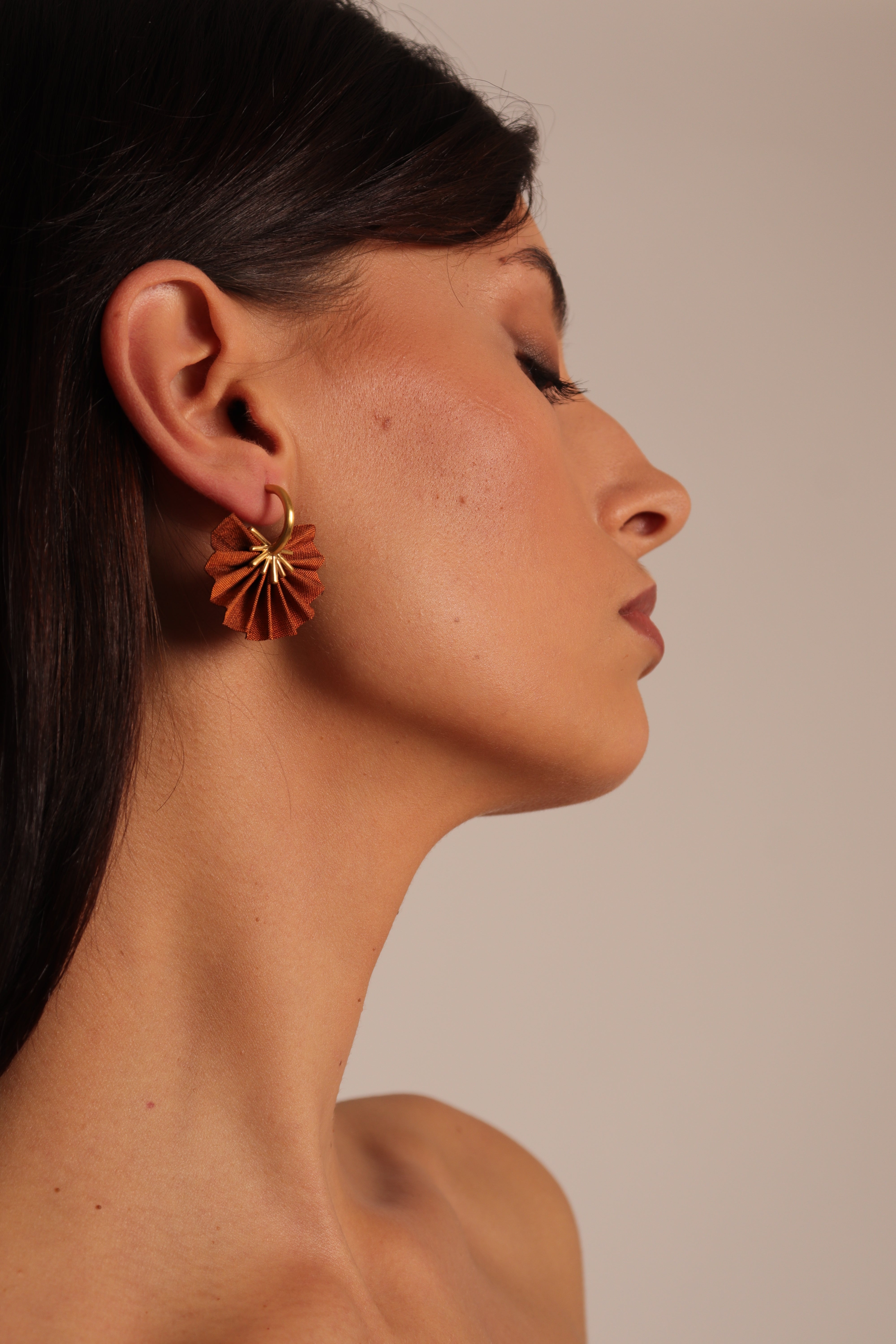 Sparkle Hoops | Chestnut