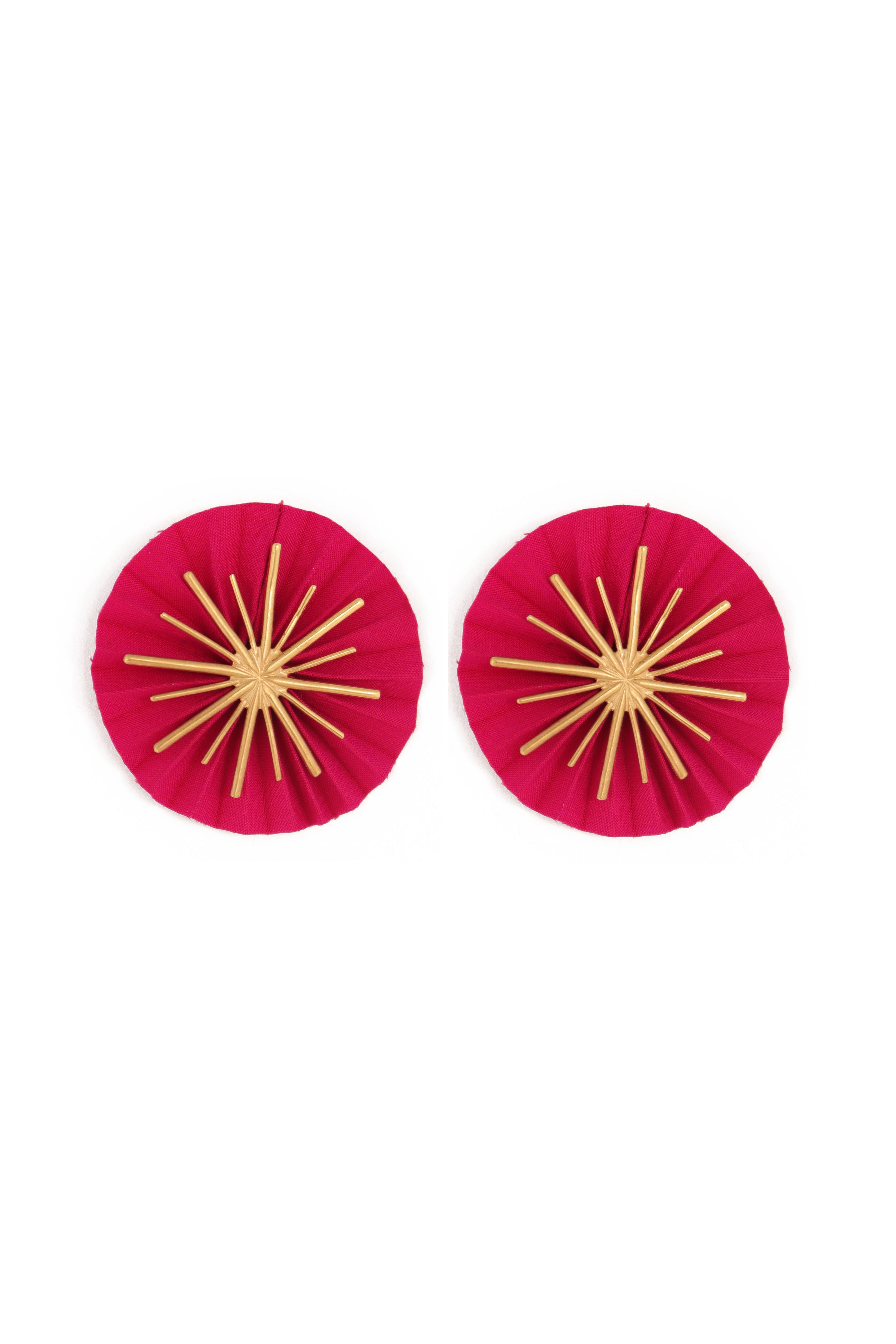 Star Earrings | Fuchsia