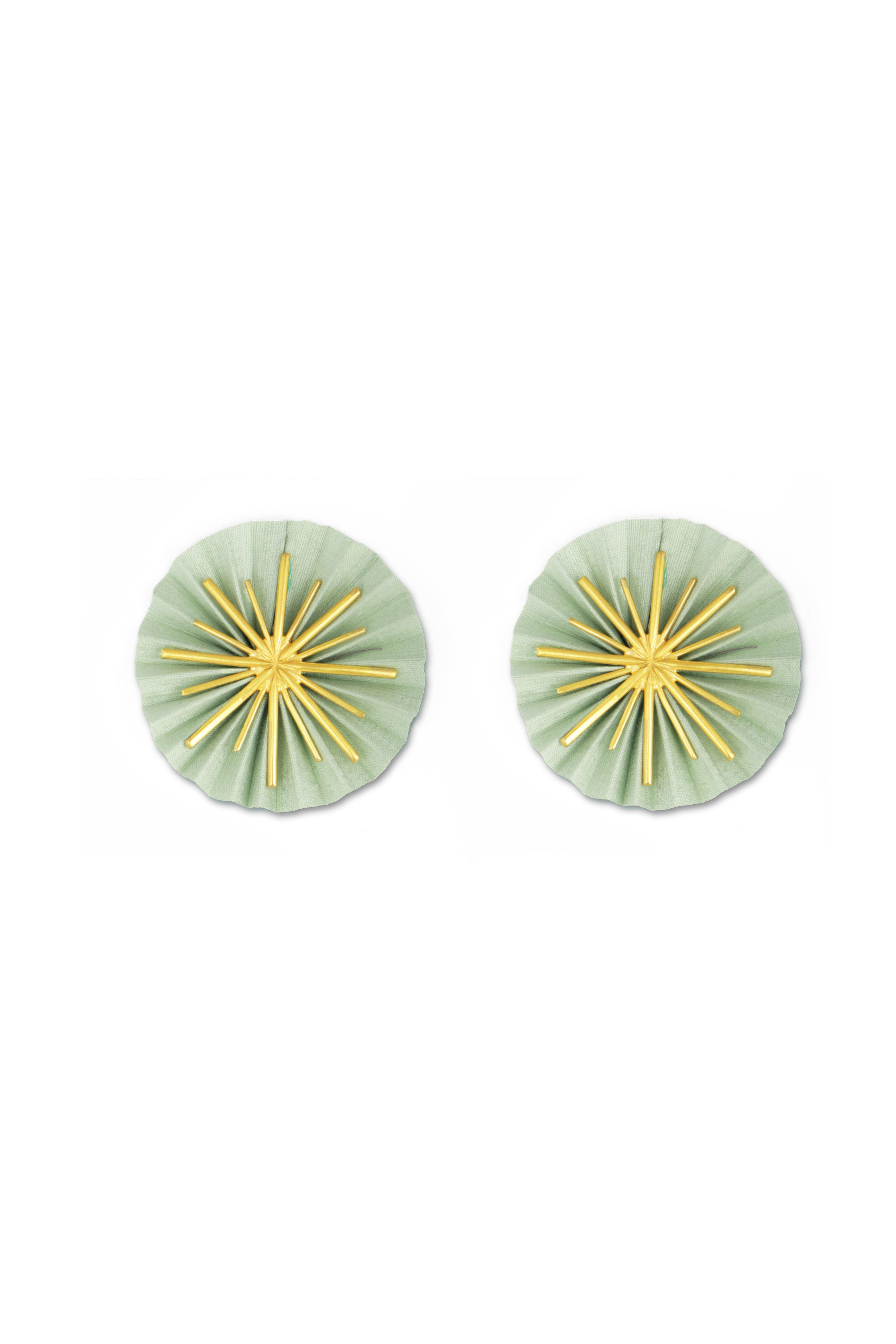 Star Earrings | Pistachio