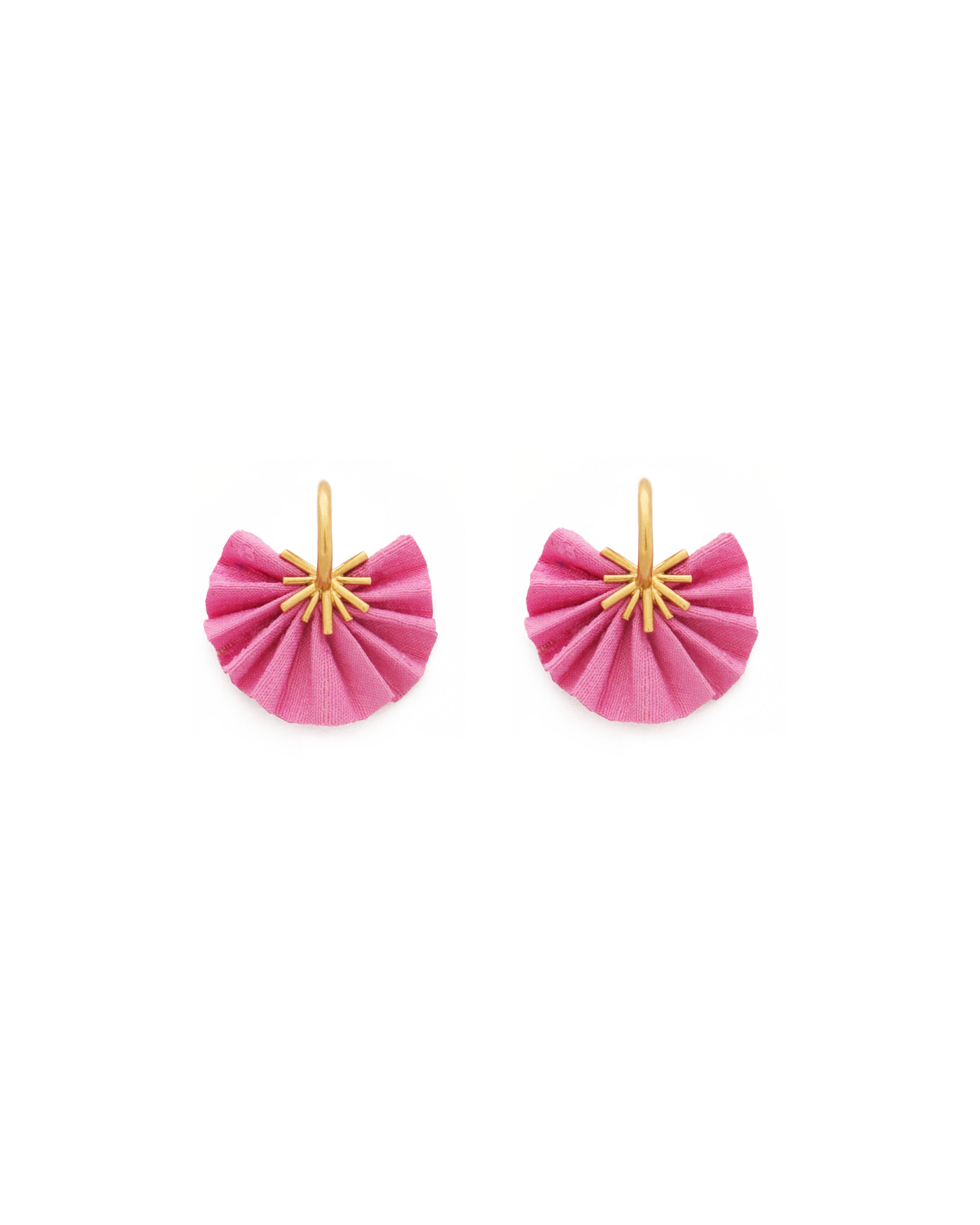 Sparkle Fan Hoops | Pink