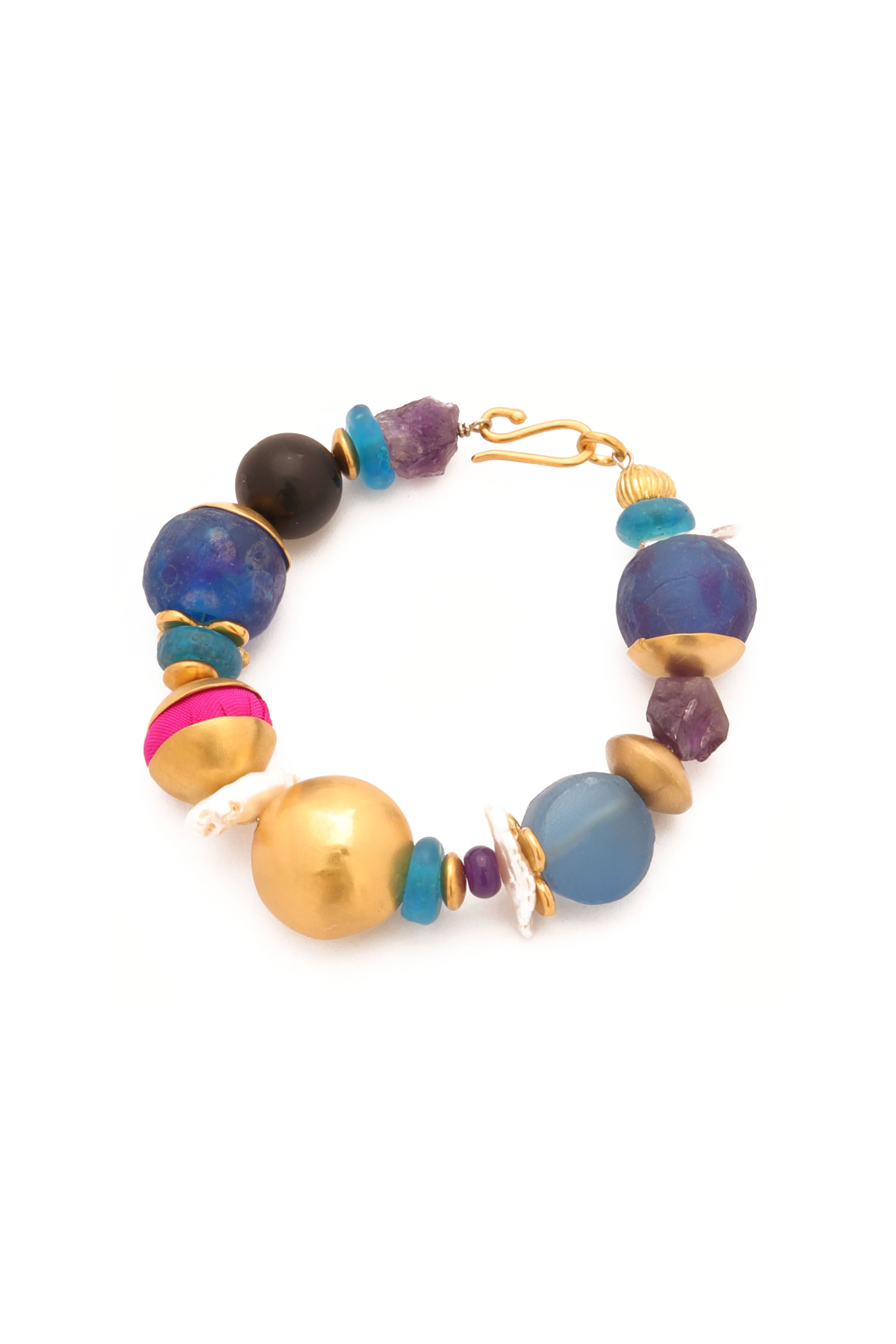 Aurora's Colours Bracelet | Blue & Pink