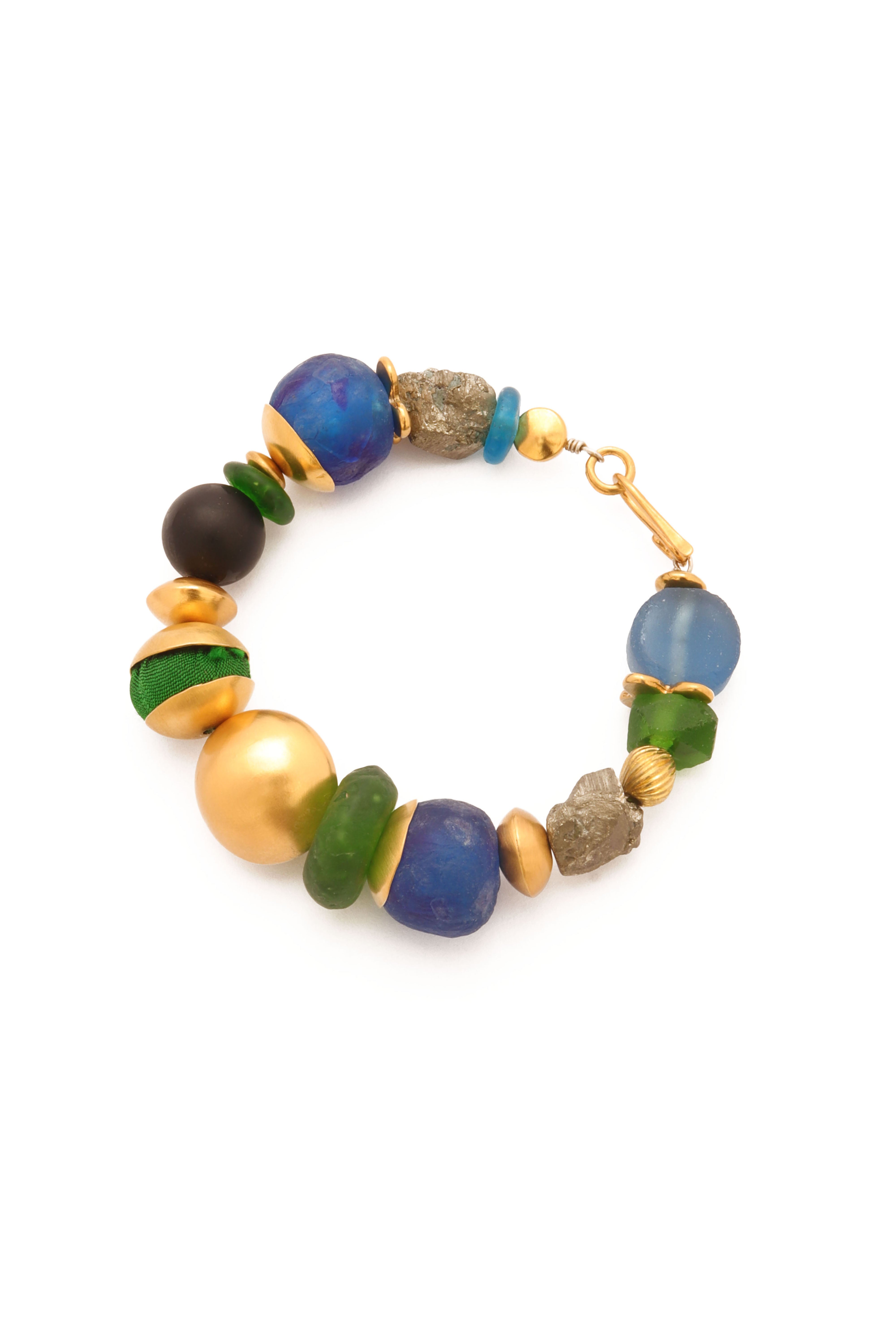 Aurora's Colours Bracelet | Green & Blue