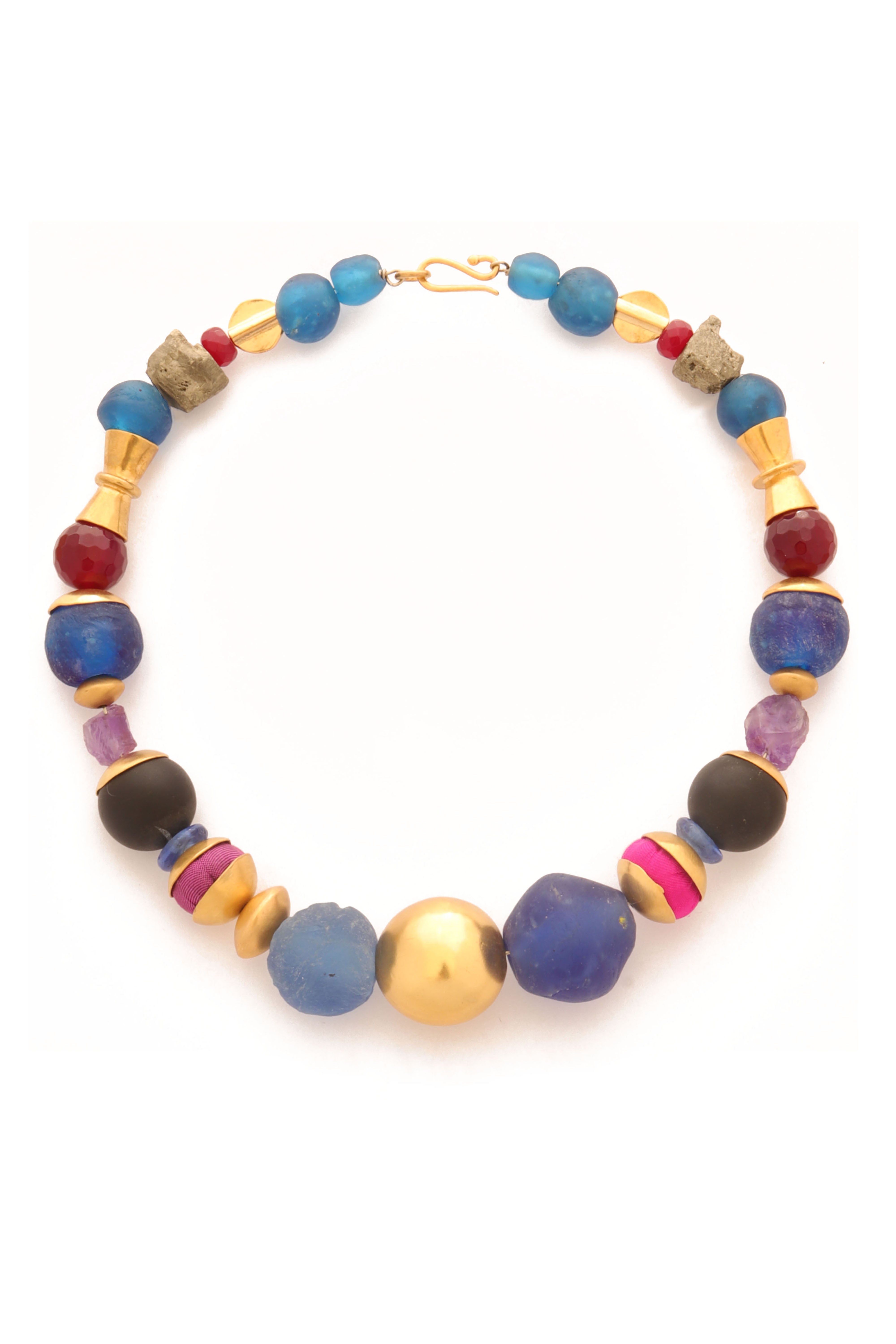Aurora Necklace | Blue & Pink