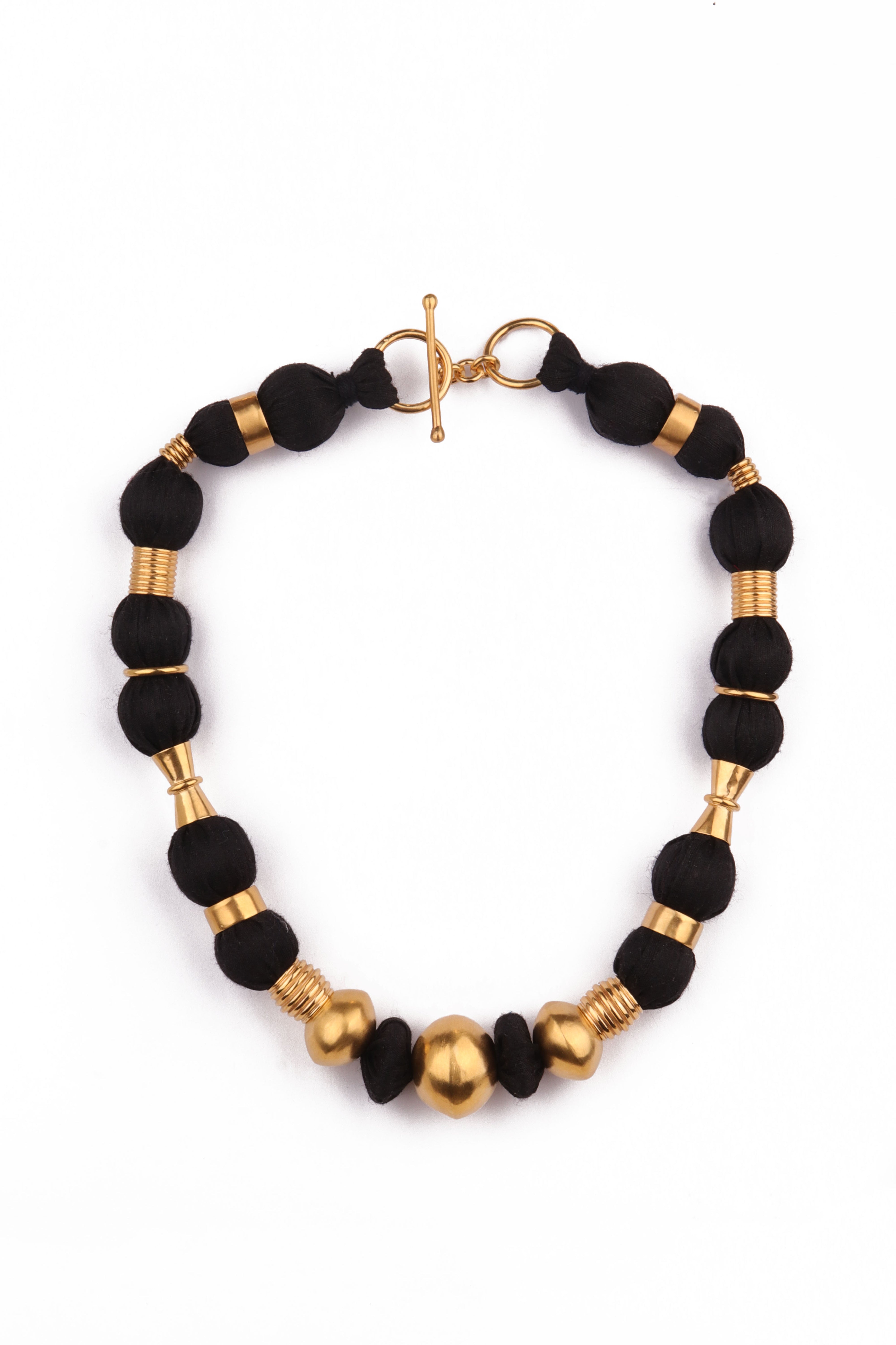 Silda Necklace | Black