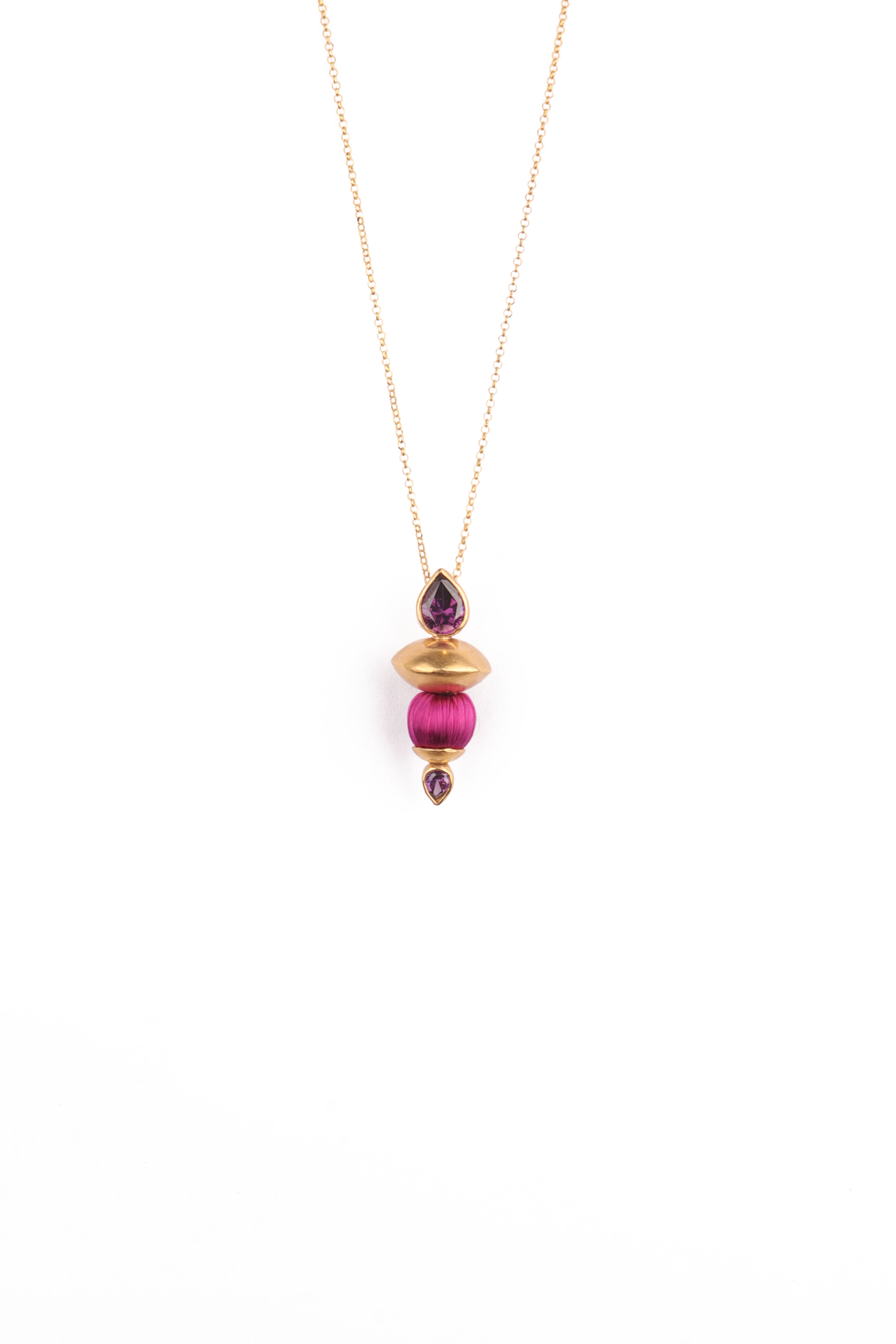 Harmonia Necklace | Purple