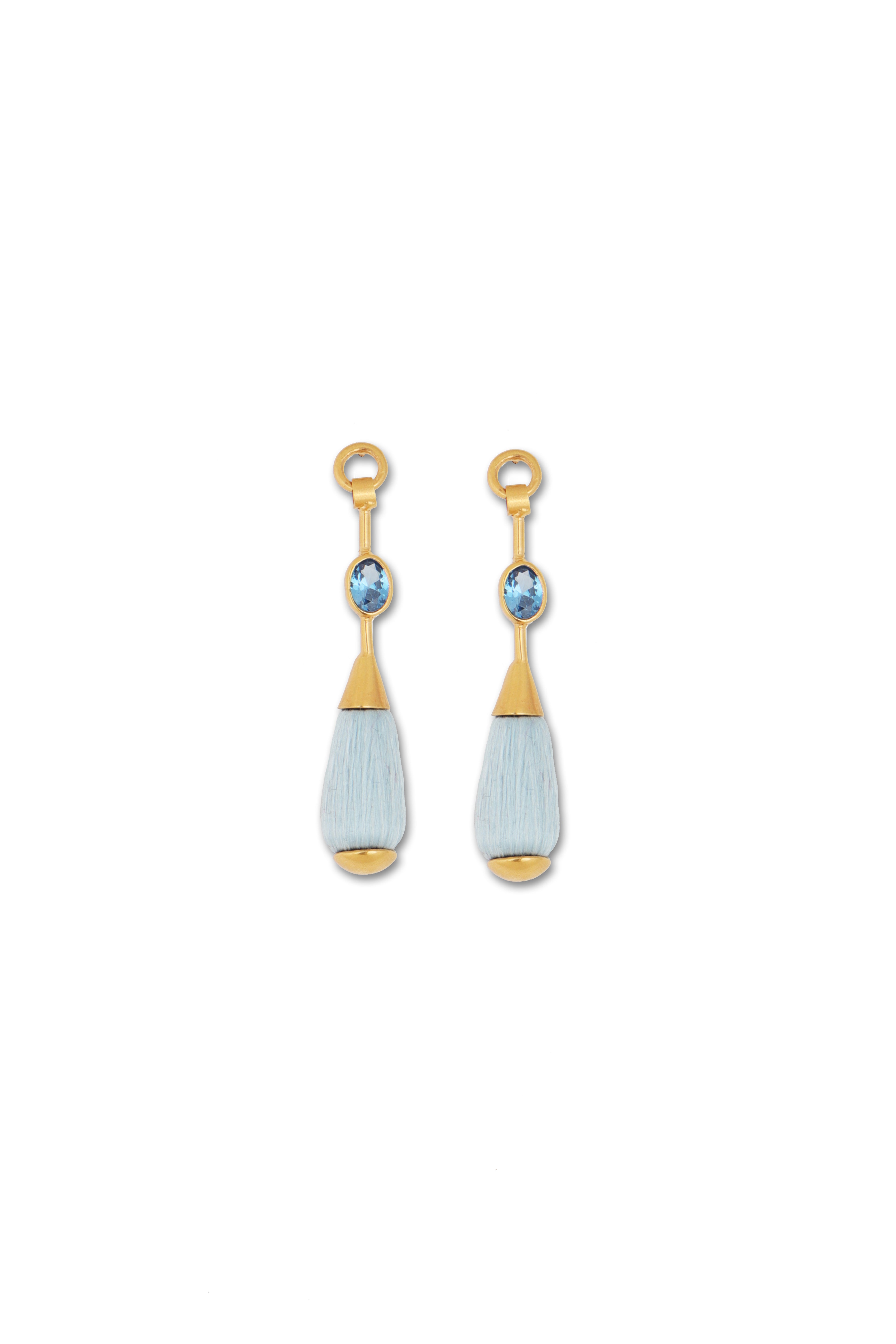 Lume Earrings | Light Blue