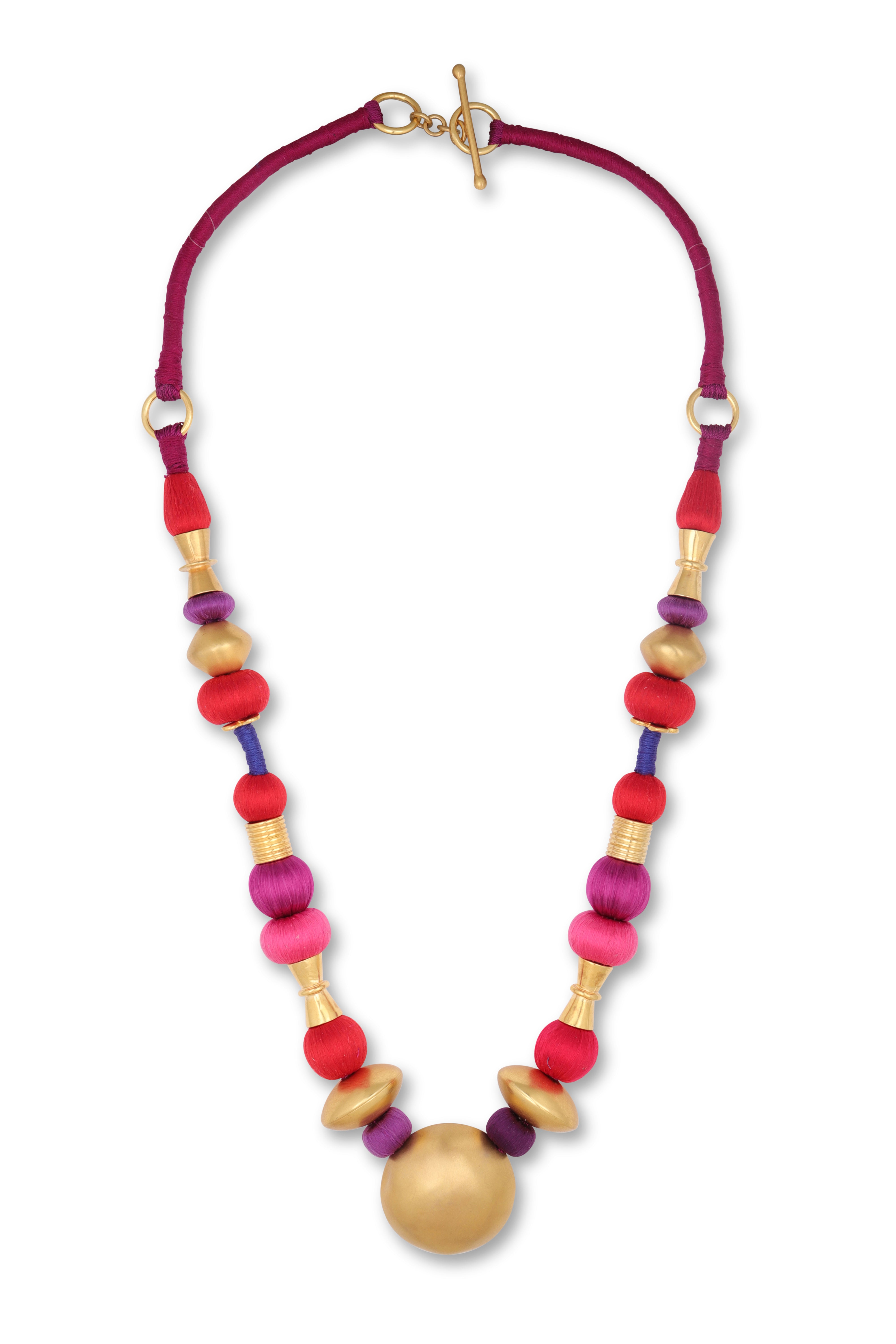 Noya Necklace | Red