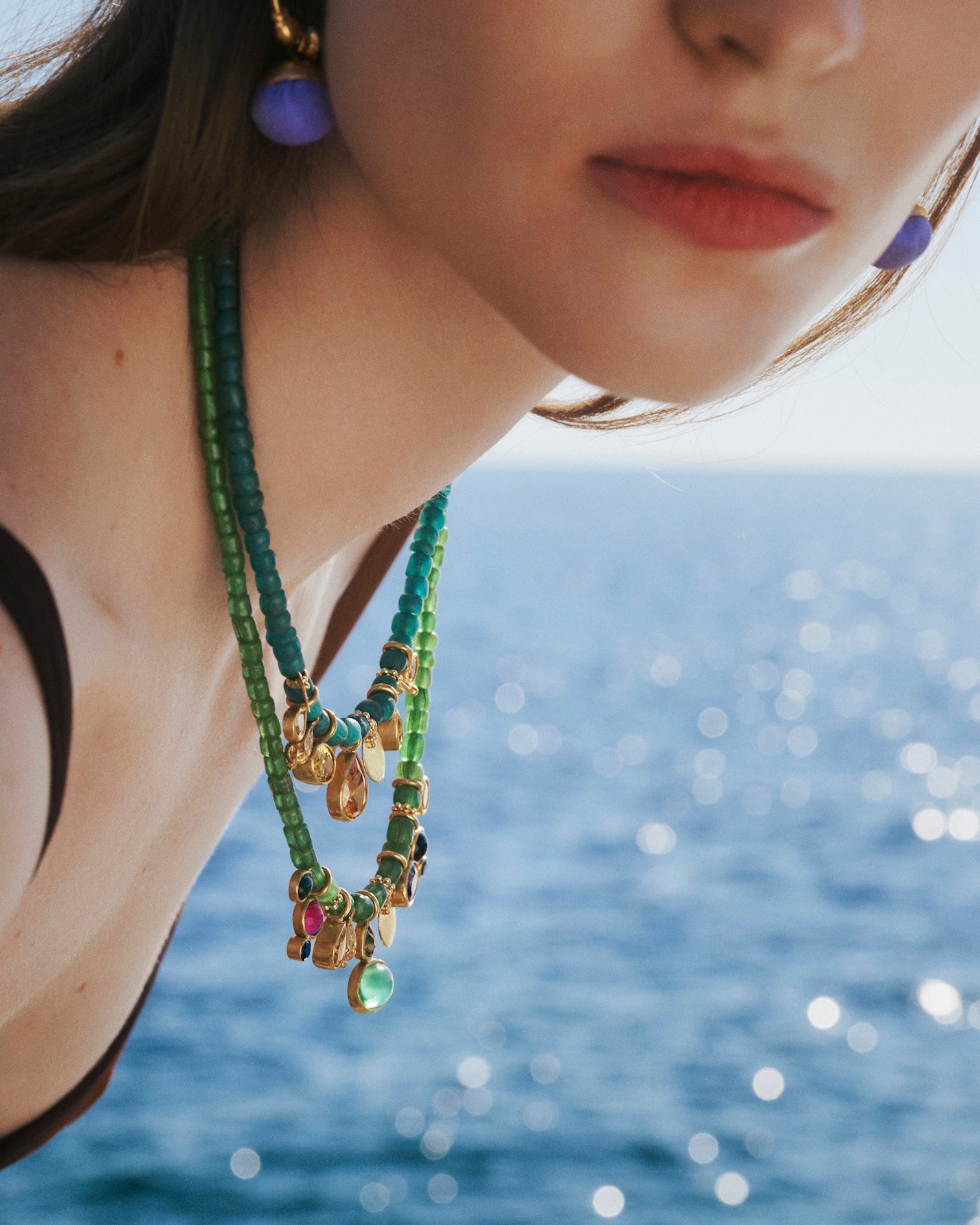 Palette Necklace | Green