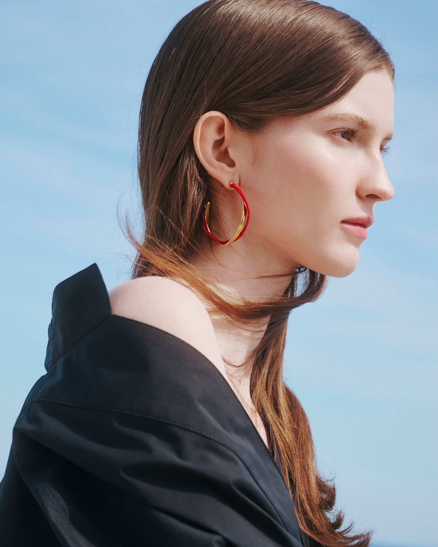 Kyma Hoops | Red