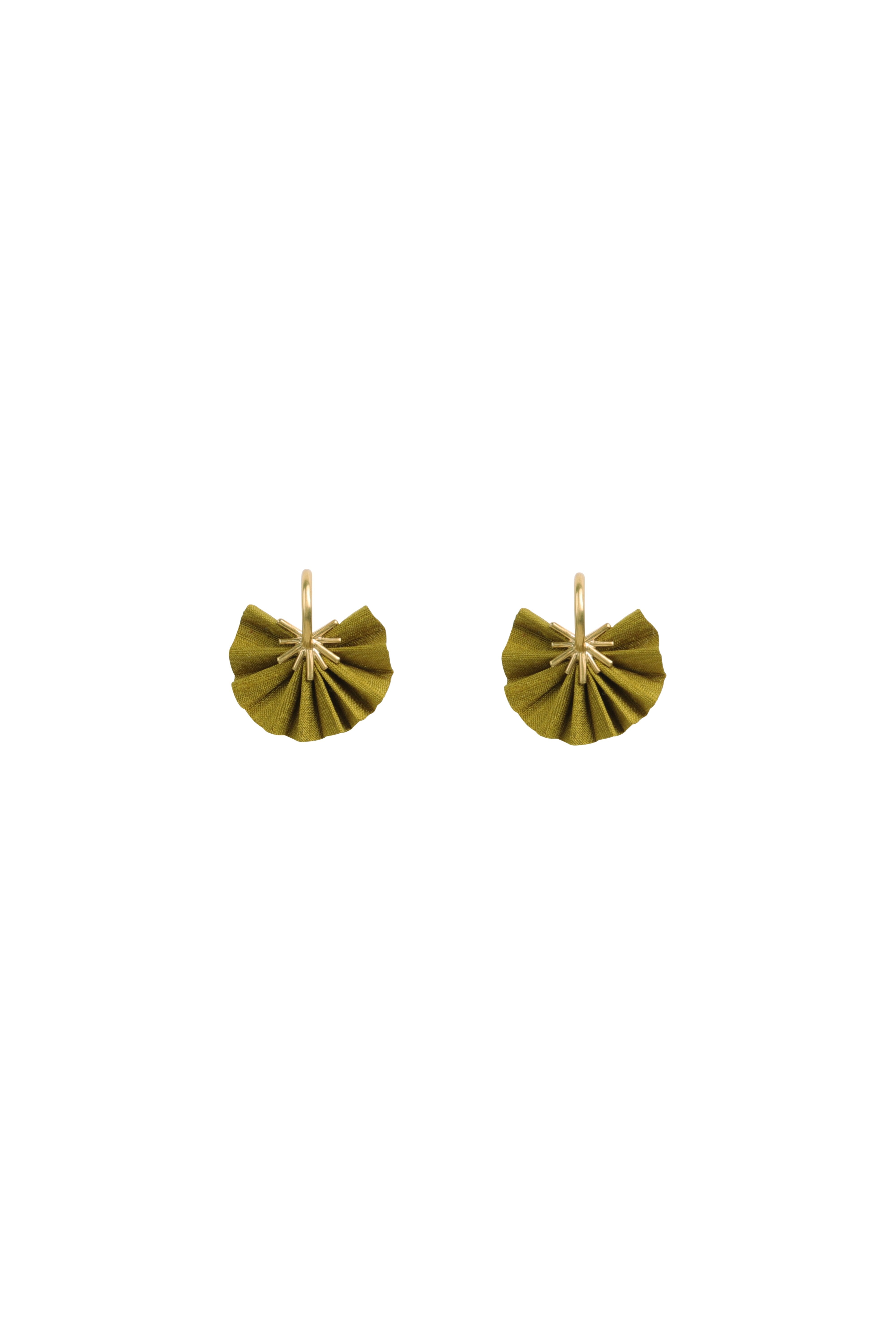 Sparkle Hoops | Golden Olive