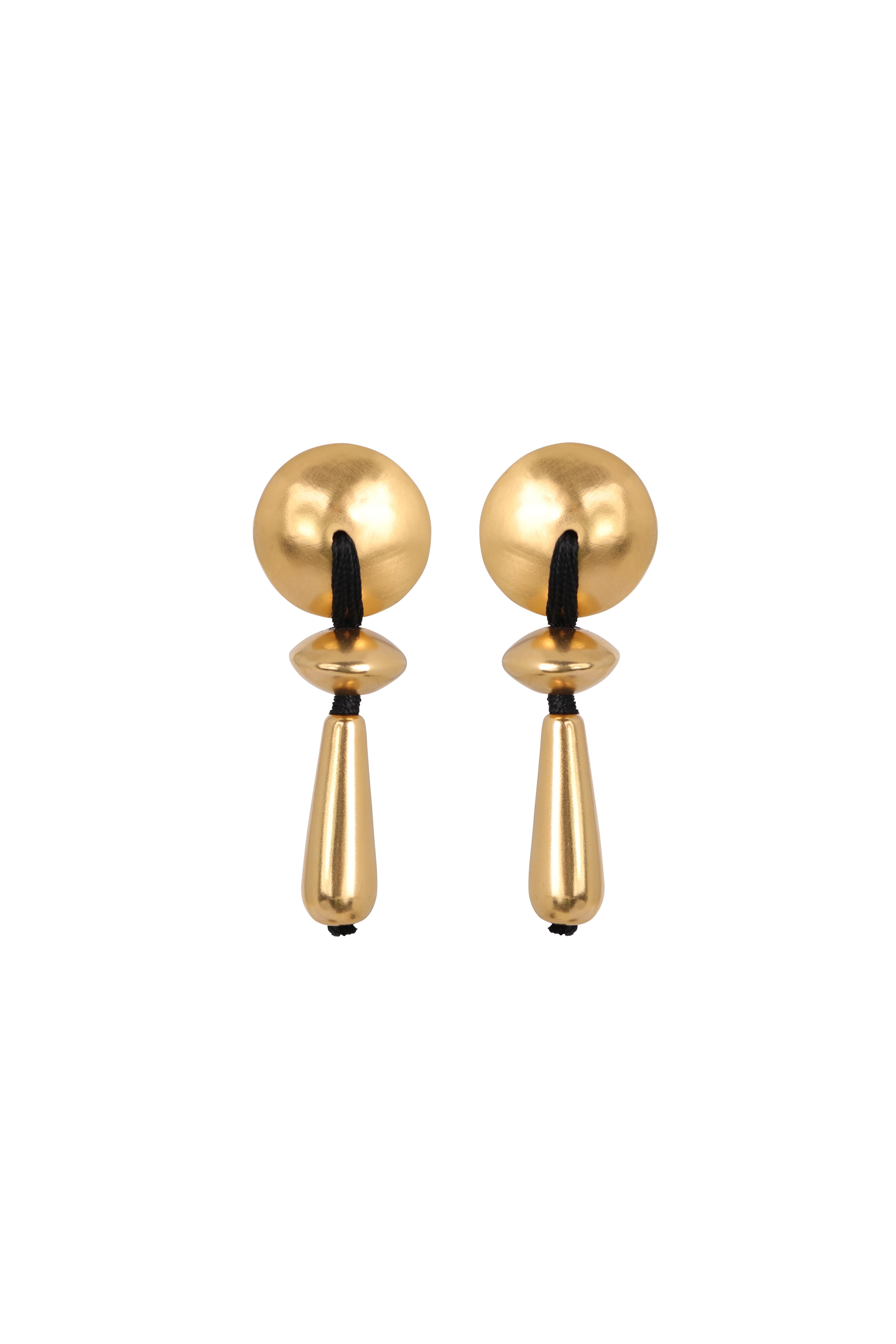 Gold Drop Earrings