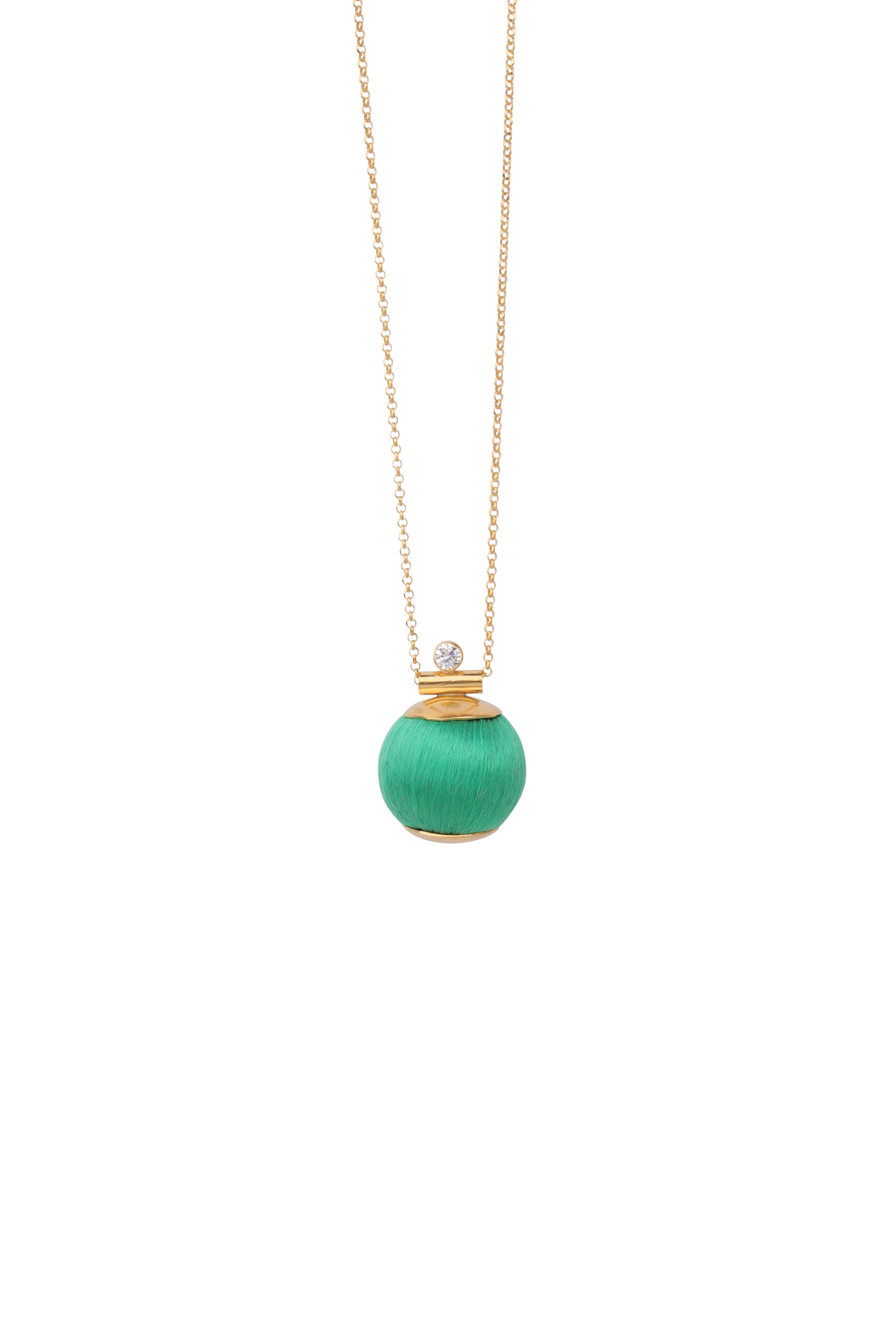 Orb Necklace | Mint
