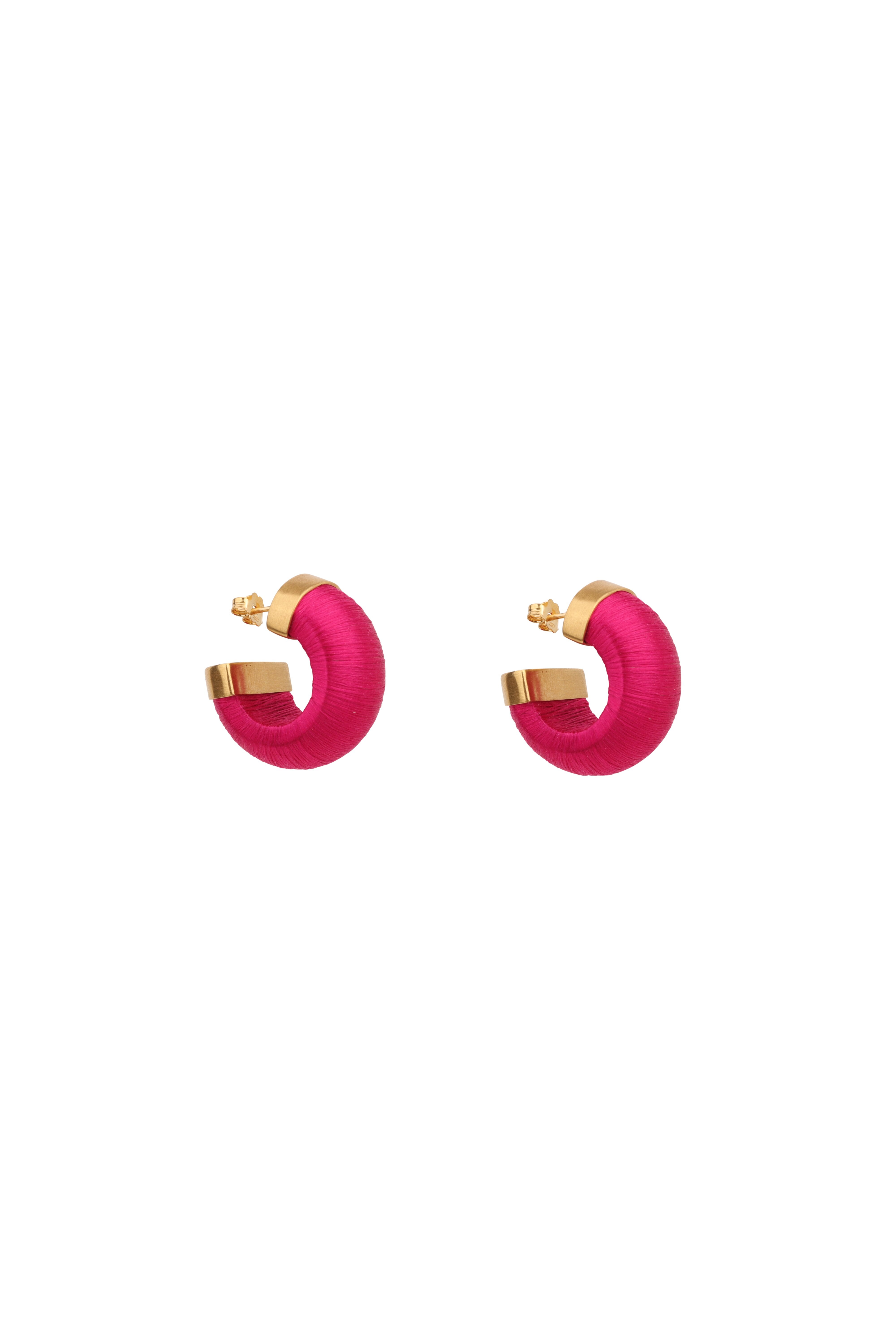 Noma Hoops | Fuchsia