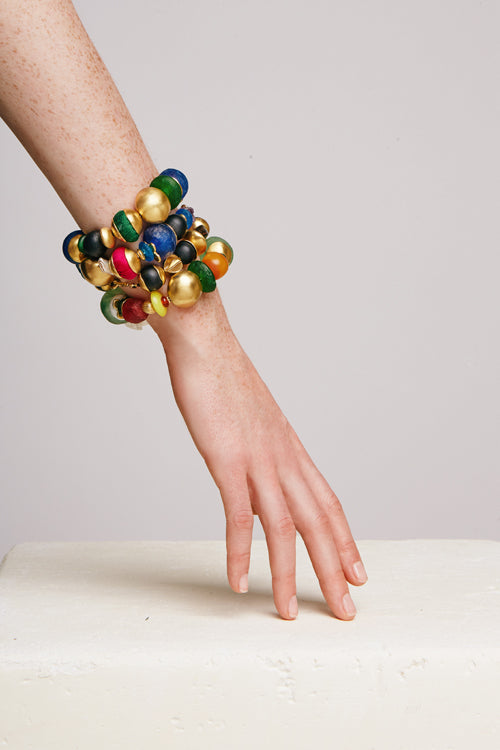 Aurora's Colours Bracelet | Blue & Pink