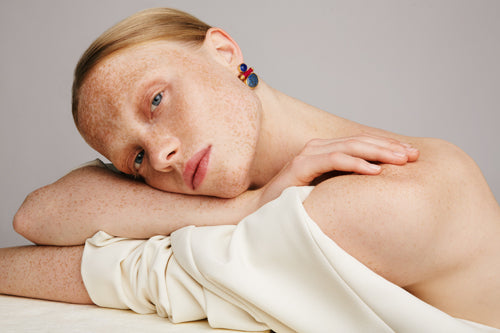 Triple Joy Earrings | Lapis Lazuli