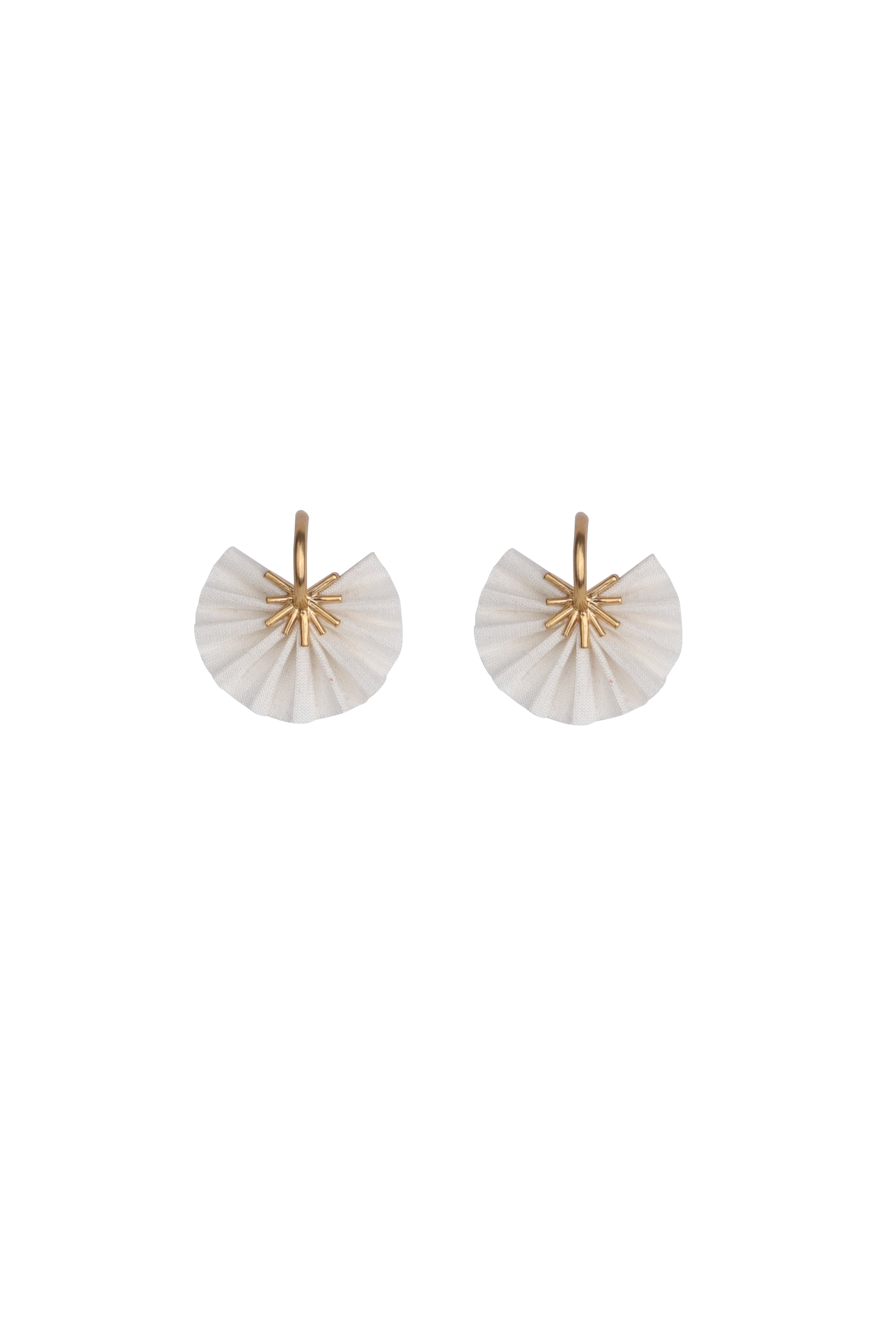 Sparkle Hoops | White