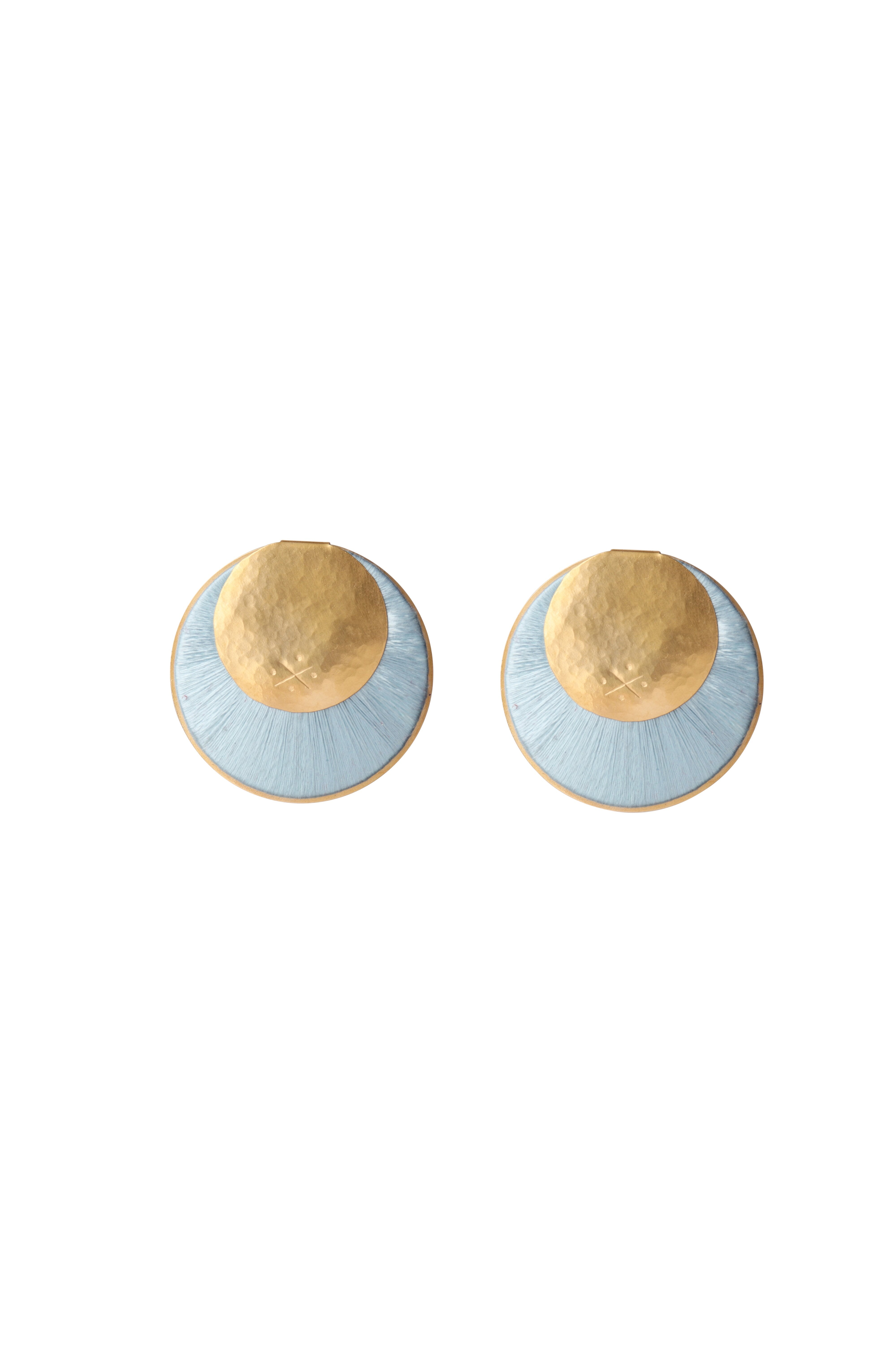 Yoko Earrings | Aqua