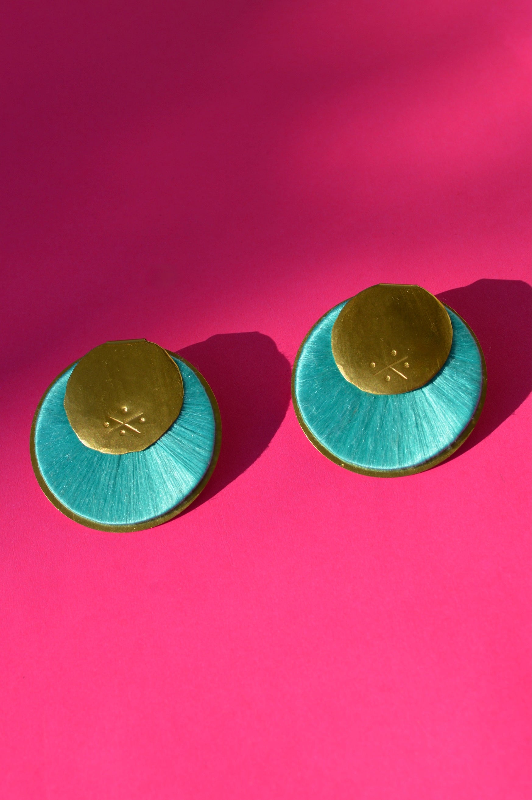 Medium Yoko Earrings | Turquoise