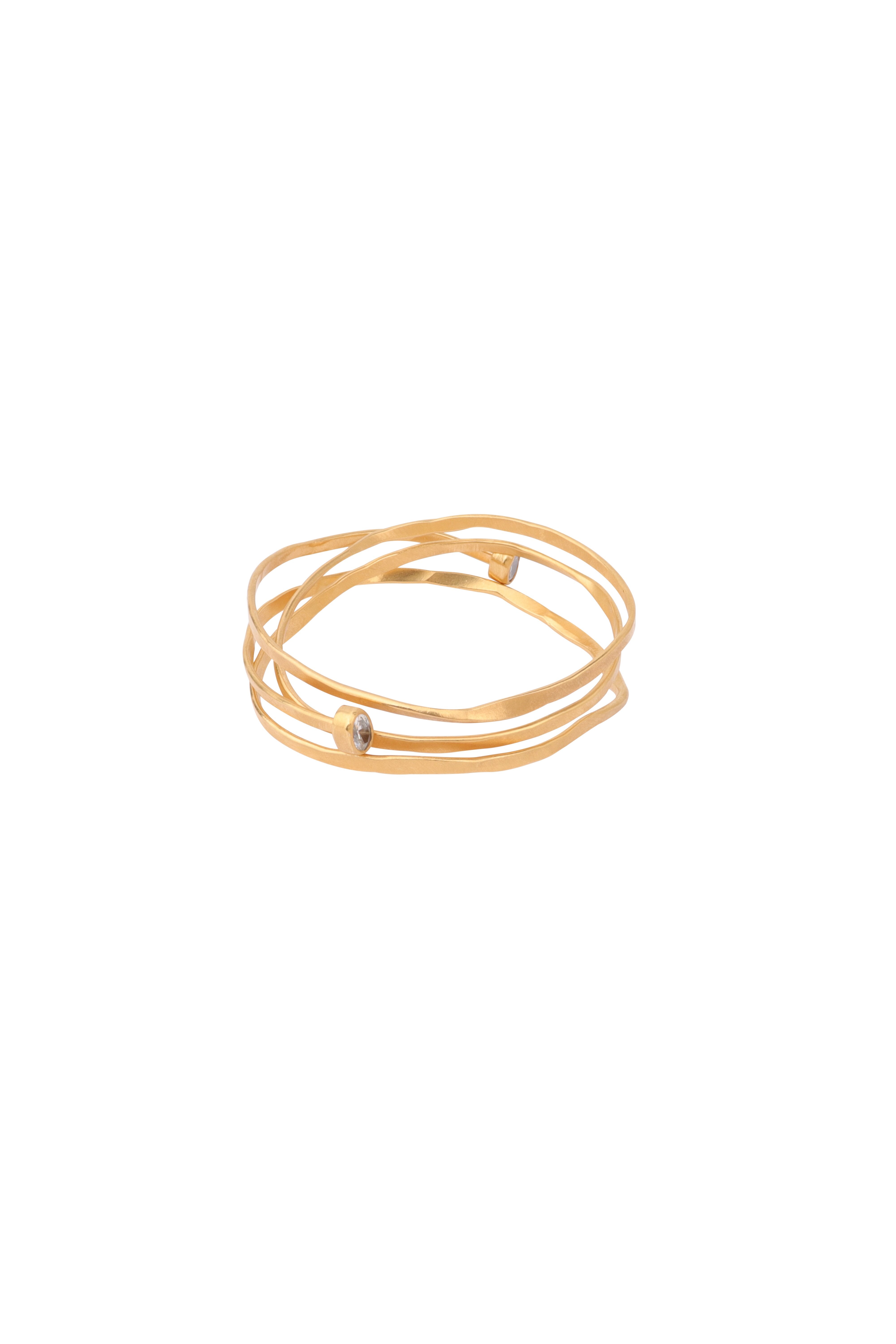 Golden Flow Bracelet