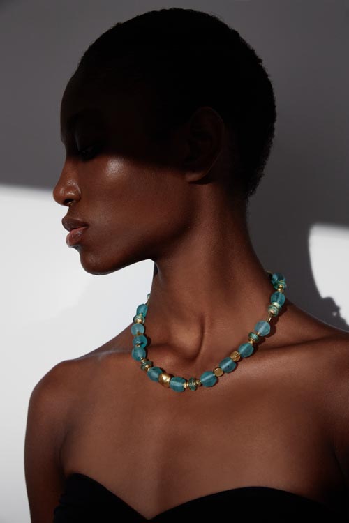 Aqua Blue Necklace