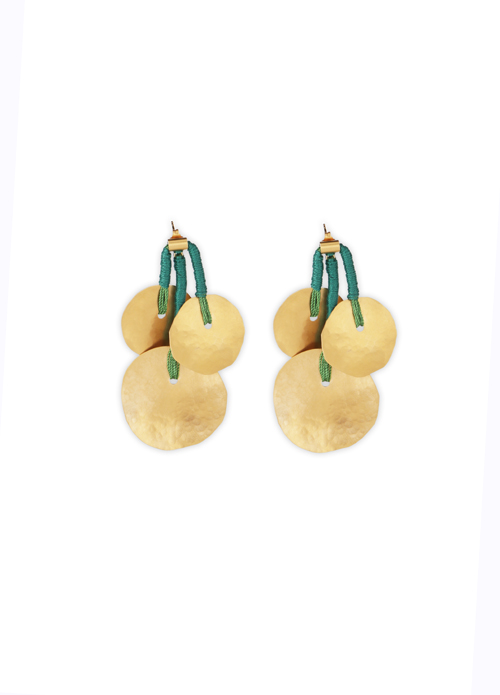 Kaya Earrings Petrol